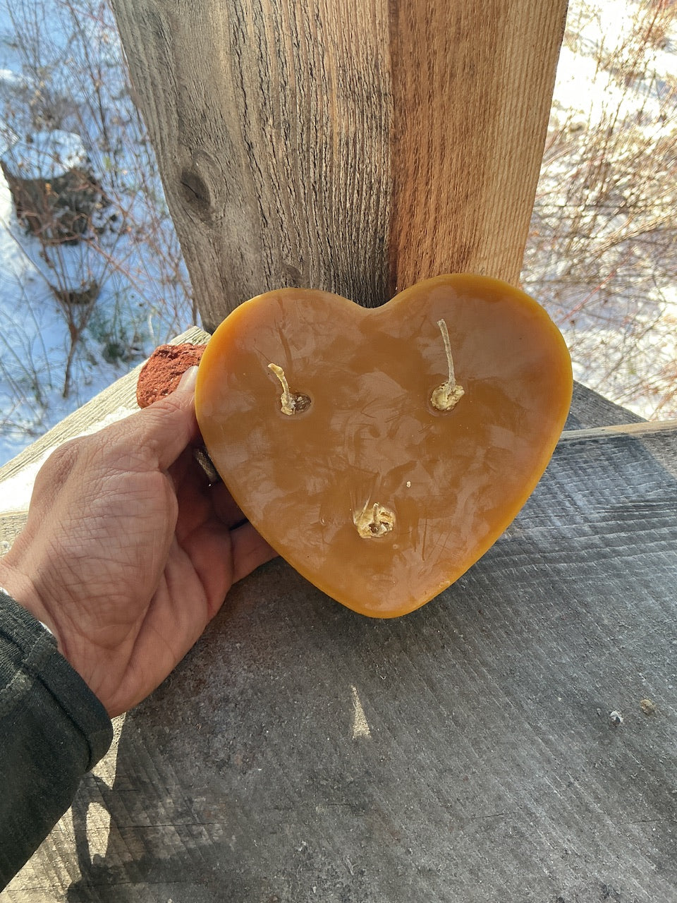 Big Ole Heart Candle