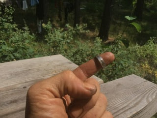 Silver Quarter Ring…1961…size 8