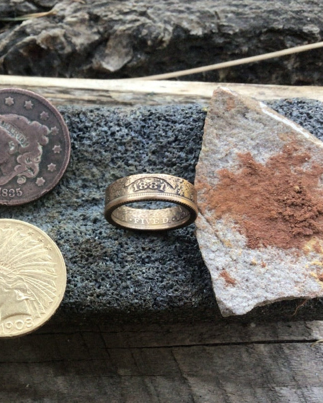 1932 — $10 Gold Eagle Coin Ring…size 10