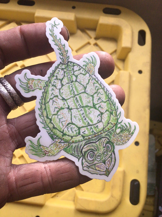 4 inch Dragon Turtle Sticker