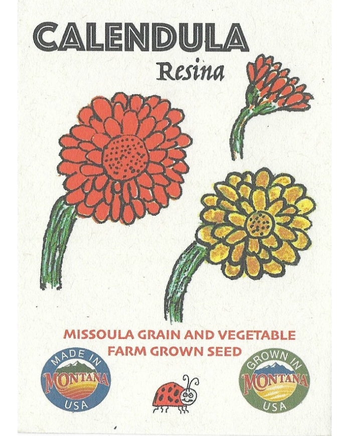 Calendula, Resina