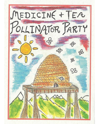 Medicine and Tea Pollinator Party