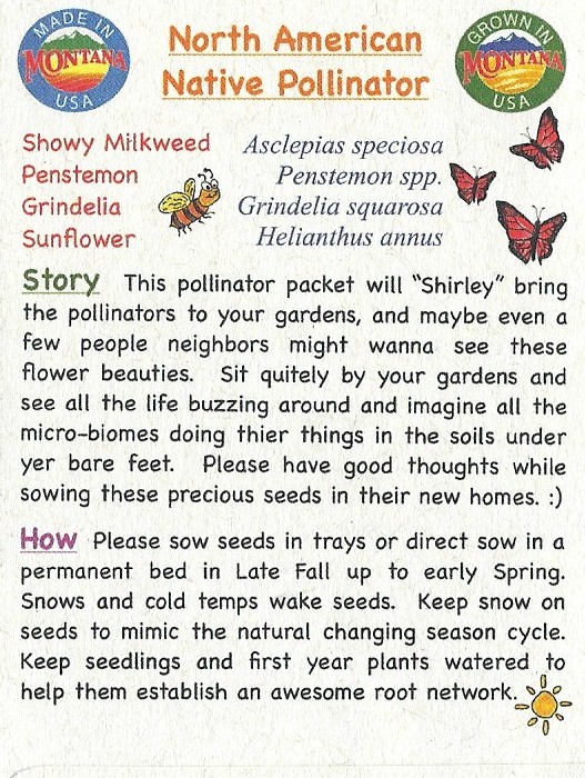 North American Pollinator Packet