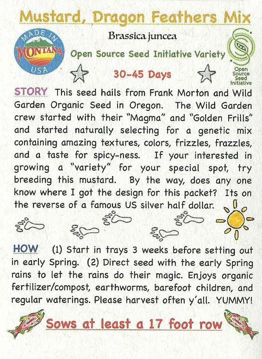 Mustard, Dragon Feathers Mix