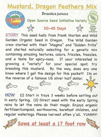 Mustard, Dragon Feathers Mix