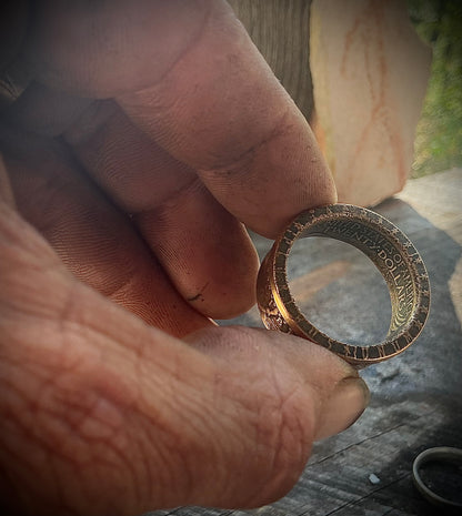 1932 — $10 Gold Eagle Coin Ring…size 10