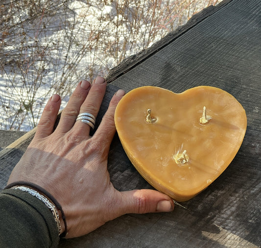 Big Ole Heart Candle