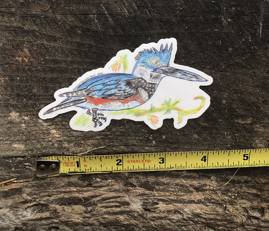 4 inch Belted King Fisher