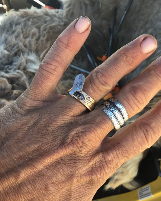 1932 — $10 Gold Eagle Coin Ring…size 10