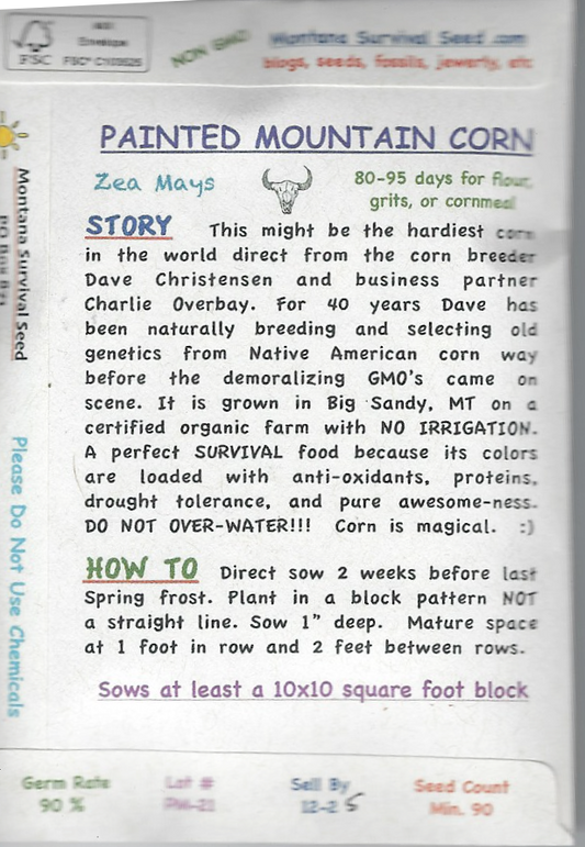 CORN, PAINTED MOUNTAIN