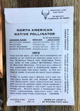 NORTH AMERICAN NATIVE POLLINATOR PACKET