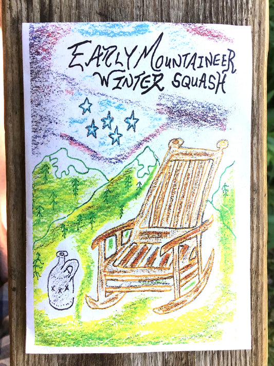 WINTER SQUASH, EARLY MOUNTAINEER