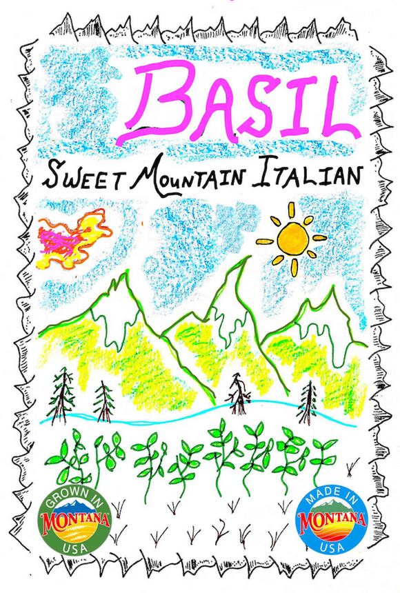 Basil, Sweet Mountain Italian